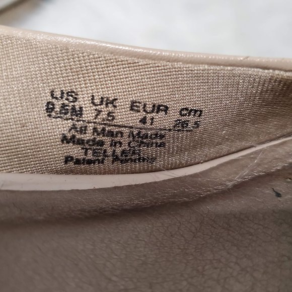 LifeStride Teller Women's Neutral Slingback Dress Heels, 9.5 - Picture 6 of 7